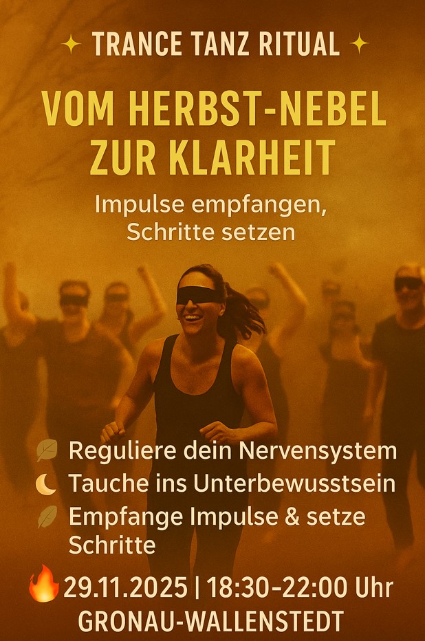 Trance-Tanz-Herbstnebel